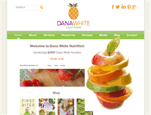 Tablet Screenshot of danawhitenutrition.com